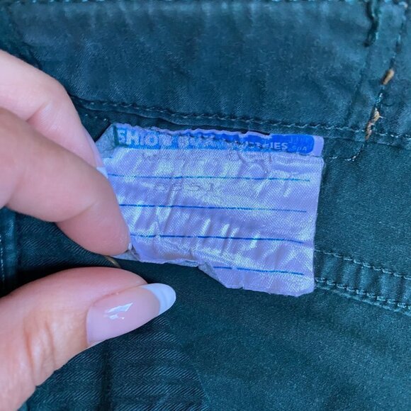 𝅺REPLAY Jeans BNWOT 28x34 Green Bootcut - Picture 3 of 6